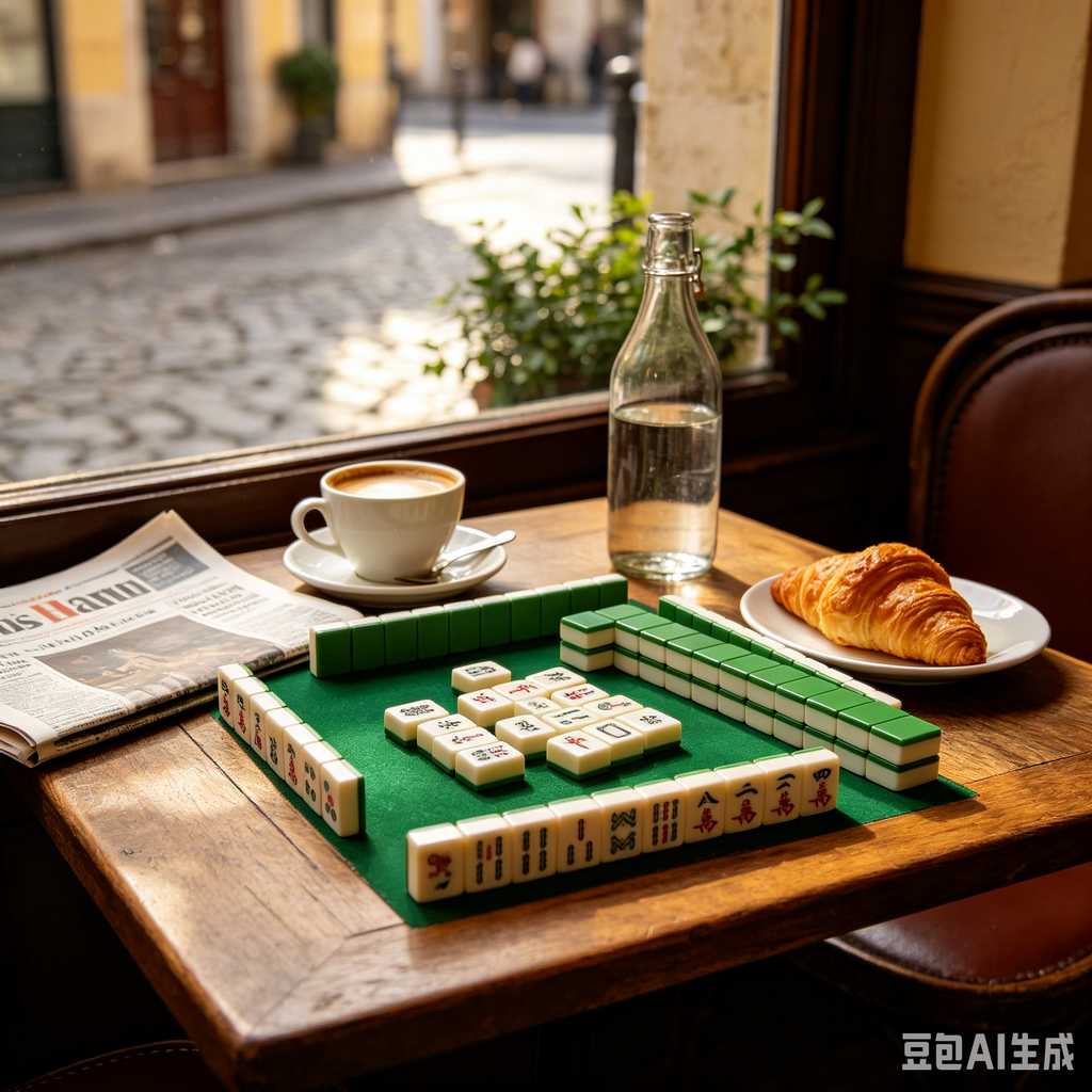 cedar wood mahjong tiles