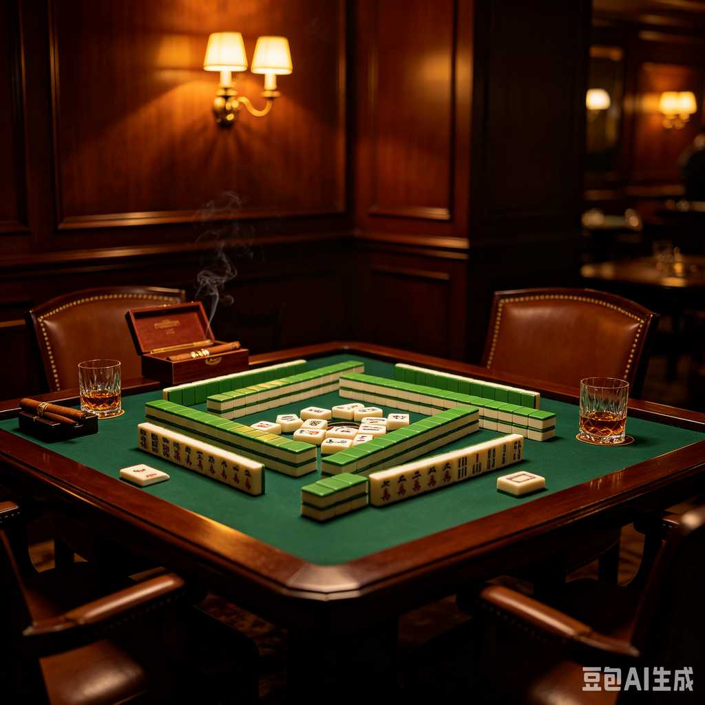 muted color mahjong set