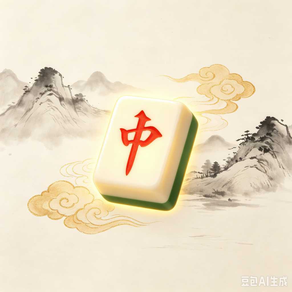 color box mahjong set packing
